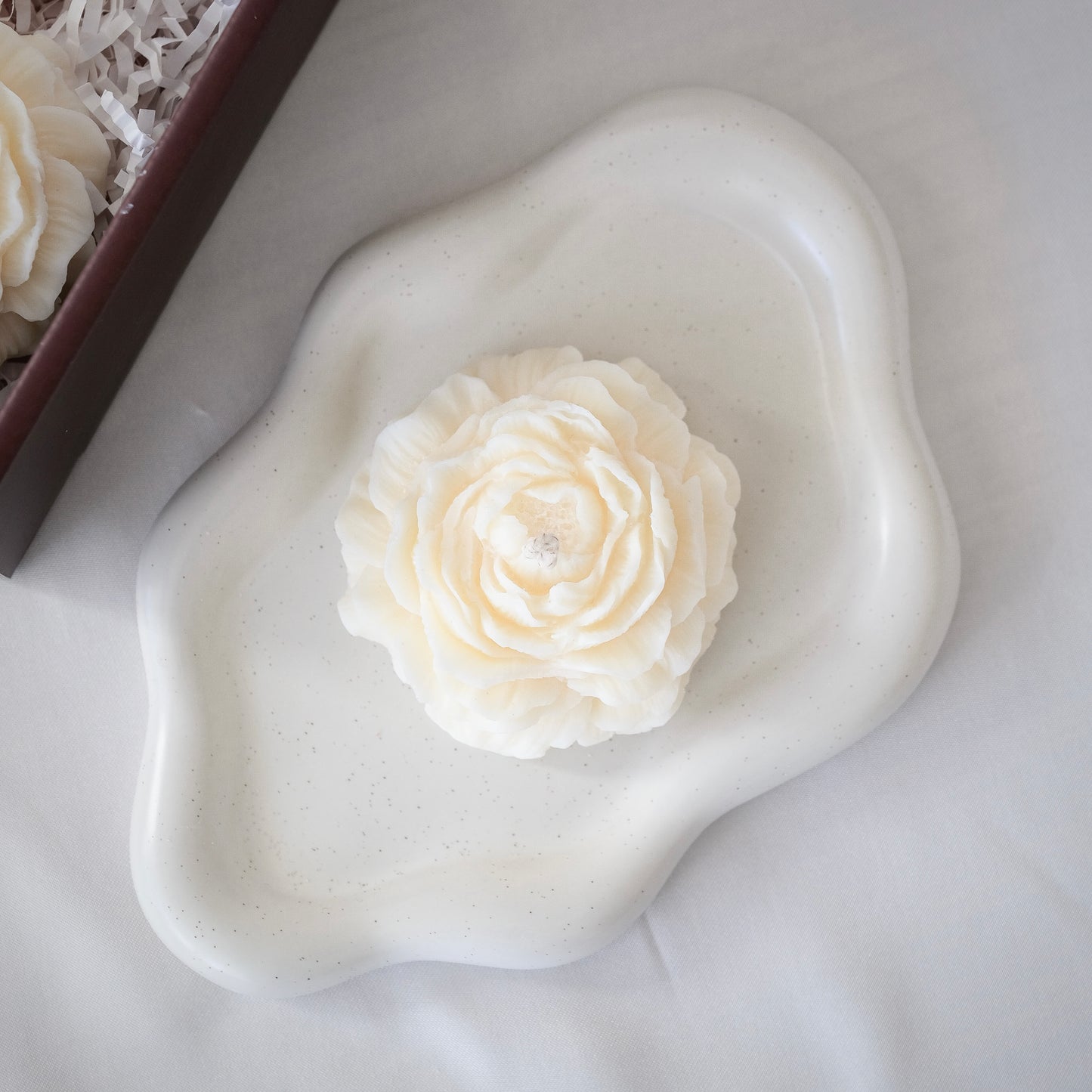 Peony Soy Candles (Scented - Set of 3)
